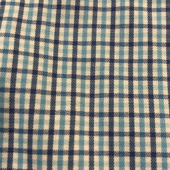 johnnie-O boys 8 years checkered Blue / White Kids Button Down Shirt - Picture 12 of 12